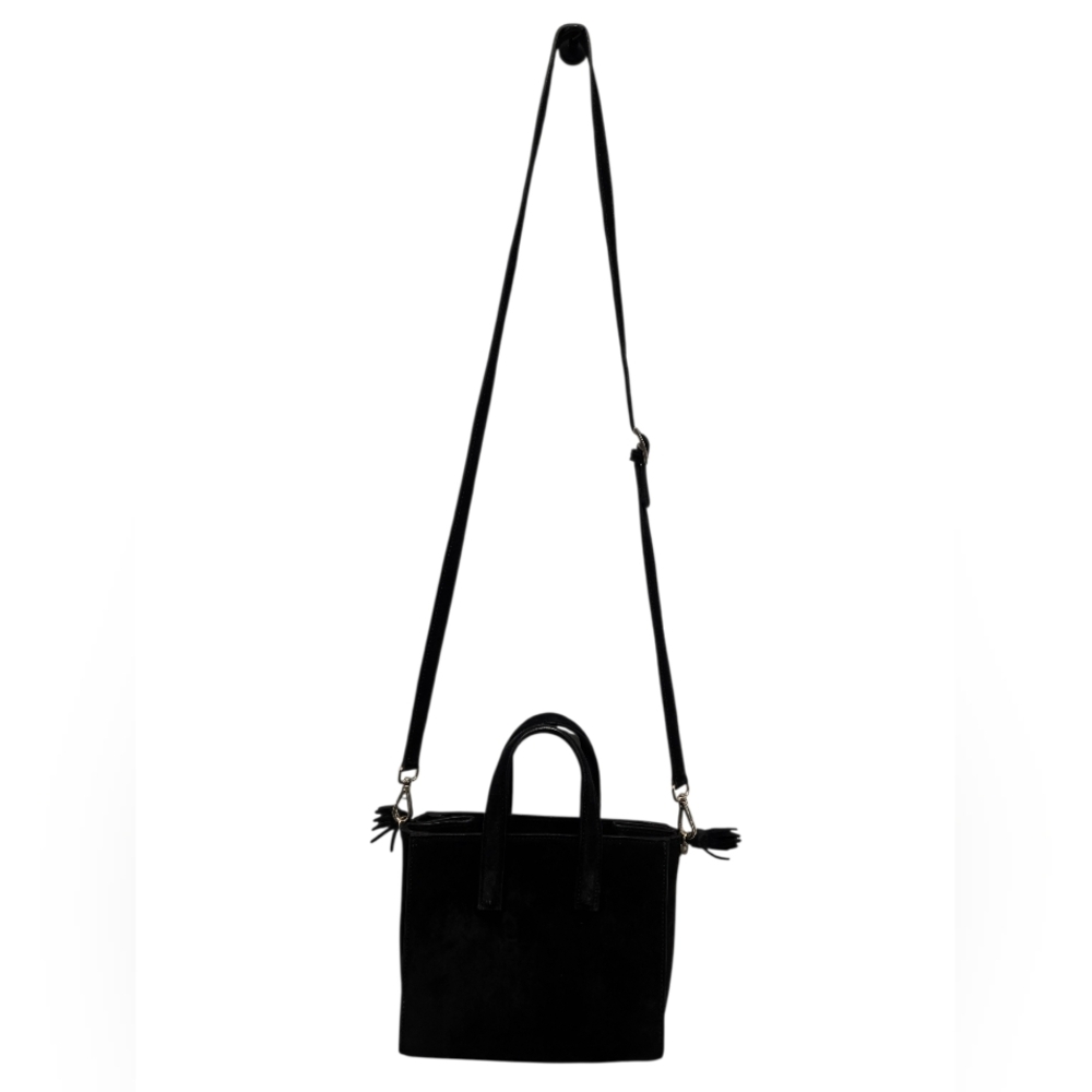 Teddy‎ Blake Black Suede Crossbody Bag
